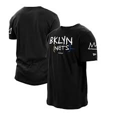Brooklyn nets bklyn city edition 3d logo snapback trucker flat bill new era hat. Men S New Era Black Brooklyn Nets 2020 21 City Edition T Shirt