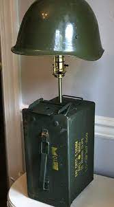 Call Of Duty Rustic Vintage Lamp Id Lights Camo Bedroom Room Makeover Army Bedroom