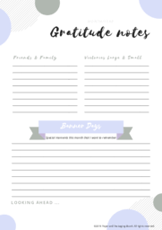 We hope you have found inspiration among the templates featured here today. Gratitude Grows With A Journal Paper Packaging