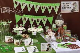 Paper Salsa Custom Printing By Professionals Green Baby Shower Camouflage Baby Shower Military Baby Showers