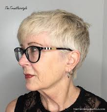 When fine hair gets long, it loses its strength and the ends start to become thinner, often breaking on their own, which then gives the illusion that the hair is even finer than it actually is, explains hairstylist angela. Cool Pixie With Undercut Sides 20 Best Hairstyles For Women Over 50 With Glasses The Trending Hairstyle