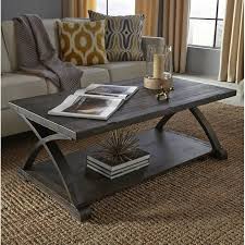 Garth Cross Legs Coffee Table With Storage In 2020 Coffee Table Living Room Coffee Table Coffee Table With Storage