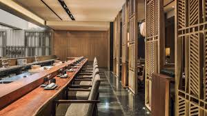 Kioku Seoul Japanese Restaurant Four Seasons Hotel Seoul Japanese Restaurant Design Woods Restaurant Walnut Wood Furniture