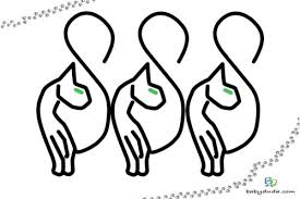 Geburtstag hast du, 60 jahr'! Ausmalbilder Katzen Katzchen Katzenvorlagen Babyduda Malbuch