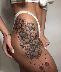 Get some cool ideas and inspiration from these designs. Pin By M Mlhutte On Tats Girl Thigh Tattoos Hip Thigh Tattoos Upper Thigh Tattoos