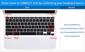 Check spelling or type a new query. Amazon Com Colorful Keyboard Cover For Acer Chromebook Spin 11 311 C733 Cp311 511 512 Chromebook 11 Cb3 131 Cb3 132 Cp311 C738t Cb5 132t Chromebook Spin 713 Cp713 R13 Cb5 312t Acer Chromebook 14 15 6 Rainbow Electronics
