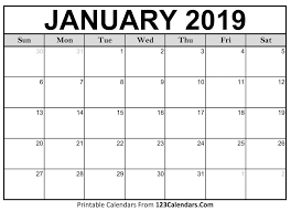 Printable Calendar Calendar Printables Calendar 2019 Template Calendar 2019 Printable
