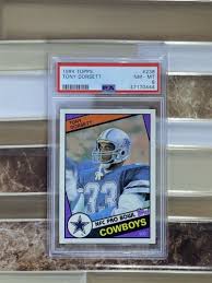 1984 topps fb # 1 eric dickerson 'record breaker' nm/mint to near mint $ 0.95. 1984 Topps Football Card 238 Tony Dorsett Trading Cards Sports Collectibles Citizens Hospital