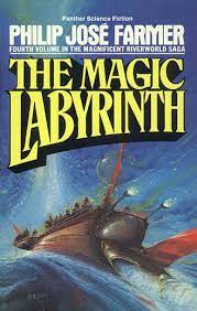 Riverworld Book Four Richard Burton And His Companions Finally Make It To The End Of The River And Gain Philip Jose Farmer 70s Sci Fi Art Classic Sci Fi Books
