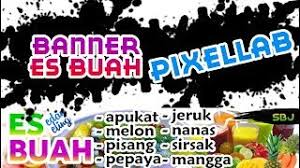 Baner unik durian kocok : Dapatkan Inspirasi Untuk Contoh Banner Es Buah Erlie Decor Cute766