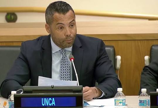 TV with Thinus: SABC News correspondent Sherwin Bryce-Pease re-elected as president of the United Nations Correspondents' Association (UNCA).