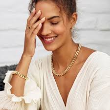 Gorjana link necklace new arrivals