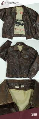 Vtg Chia Jacket Leather Fly High 1936 Bomber Jacke Leather Flight Jacket Leather Jacket Vintage Jacket