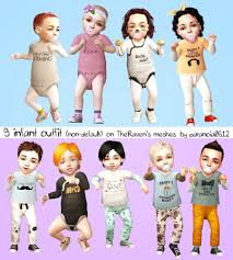Sims 4 baby clothes 4 newborn hair, . Paranoia0612 Sims 4 Toddler Sims Sims 4 Cc Kids Clothing