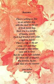 Pin By Angie Sloan Street On Magdalene Poems Autumn Poems Autumn Poetry Autumn Quotes