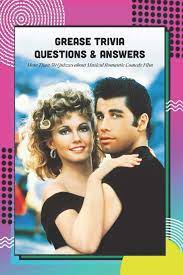 Don't forget to let us know in the comment section how you get on. Grease Trivia Questions Answers More Than 50 Quizzes About Musical Romantic Comedy Film Grease Trivia Book Copeland Timothy Amazon Com Mx Libros