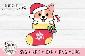 When it comes to animation, svg and gsap go together like peanut butter and jelly. Christmas Corgi Svg Cut File Funny Dog Christmas Stocking 961601 Cut Files Design Bundles
