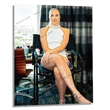 8x10 HAILEY VAN LITH Sexy Candid Dress Skirt EXCLUSIVE Fine Photo Print  HVL010