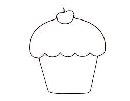 Cupcake Black And White Birthday Cupcakes Clipart Black And White Clipart Black And White Clip Art Cupcake Clipart