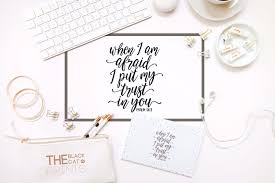It was a custom among some in the early church to sing these psalms on ash wednesday, 40 days his life seemed to be nothing but tears and misery. Psalm 56 3 Svg Christian Svg Dxf Eps Png By Theblackcatprints Thehungryjpeg Com
