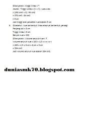 Posts about jawaban soal matematika sd kelas 5 written by tim pembimbing gsi Kunci Jawaban Buku Senang Belajar Matematika Kelas 5 Kurikulum 2013 Revisi 2018 Halaman 175 176 Dunia Smk