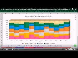 Stunning 3d Heat Map Excel Chart In Ms Office Excel 2016