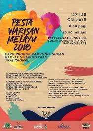 Check spelling or type a new query. Pesta Warisan Melayu 2018 Visit Sarawak 2021 Fightcovid19