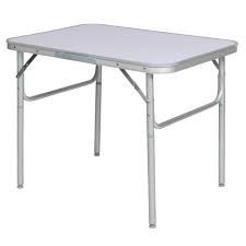 Table pliante en bois d'une hauteur de 19 pouces. Tectake Table De Camping Pique Nique Pliante En Aluminium 75 Cm X 55 Cm X 68 Cm Gris Prix Pas Cher Cdiscount
