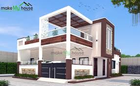 Simple-House-Elevation | Architecture Design | Naksha Images | 3D Floor Plan  Images | Make My House Completed Project