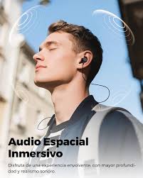 SoundPEATS Q40HD Auriculares Inalámbricos Deportivos con LDAC Hi-Res, 20H  de Batería, IP67 Impermeables, Cancelación de Ruido AI, Sonido Envolvente  360°, Bluetooth Neckband con Mic y Control de Cable : Amazon.es: Electrónica