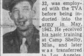 East Tennessee Veterans Memorial Association — Hinkle, Dave C.