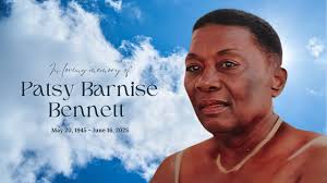 In loving memory of Patsy Barnise Bennett