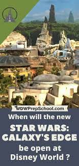 Disney Says The New Star Wars Land Will Be Open In The Late Fall Of 2019 But What Does That Me Disney World Tips And Tricks Disney World Vacation Wdw Vacation