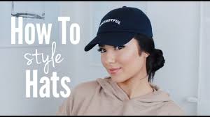 How I Style My Hair W Hats Faye Claire Baseball Cap Hairstyles Baseball Hat Hairstyles Hats For Short Hair