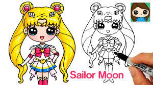 How To Draw Sailor Moon 🌙Step By Step - Youtube