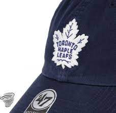 Toronto maple leafs 9fifty adjustable snapback cap. Toronto Maple Leafs Nhl Clean Up Navy Cap 47 Brand Adjustable