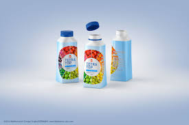 Packaging 3d Model Of Tetra Top Midi 330ml With Eifel O38 Tetra Pak Packaging Tetra