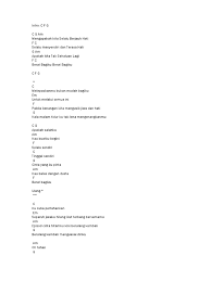 Em hadirmu dalam am mimpi. Terakhir Chord