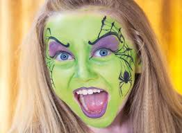 Schminkanleitung Hexe Schminkanleitung Hexe Schminken Kind Und Halloween Schminken Kinder