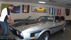 Visual connections to the 1969 model we. 1973 Ford Mustang Mach 1 Convertible For Sale Flemings With Test Drive Walk Through Video Youtube