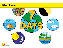 These coloring pages have been strategically put together by experts on kids, christianity, and learning, to assure that every page has the capacity to teach something important about our faith. 7 Days Of Creation 10 Minutes Of Quality Time