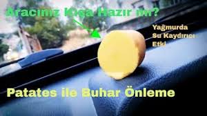 (how to stop car windows from steaming up). Cam Bugusu Nasil Onlenir Dogal Yontem Patates Ile Yagmur Kaydirici Arac Uygulamasi Youtube