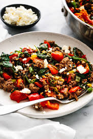 In recent years, smoothies have gained popularity for their nutritional value, especially among people who are looking for quick breakfasts on the go and those who want to get more fresh produce into their diets. Mediterranean Ground Beef Stir Fry Downshiftology