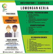Lowongan Kerja Anak Perusahaan Bumn Pt Reska Multi Usaha Tingkat Sma Smk Medanloker Com Lowongan Kerja Medan