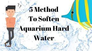 How To Soften Aquarium Water Aquarium Water Fish Tank