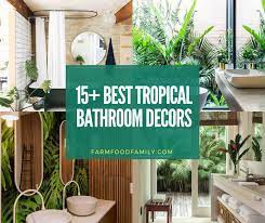All that while you sit in the tub and let all your. 15 Best Tropical Bathroom Decor Ideas Designs For 2021