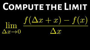 How To Compute A Limit With Delta X And A Fraction Difference Quotient Math Videos Fractions Math