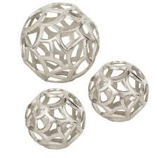 Shop with afterpay on eligible items. Silver Aluminium Decorative Ball Set For Home Decor Rs 650 Unit Id 21438242388