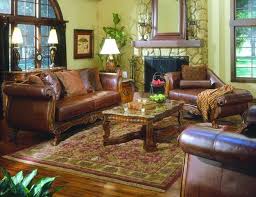 The Furniture Brown Color Leather Living Room Set By Collezione Europa Simple Living Room Leather Living Room Set Living Room Leather