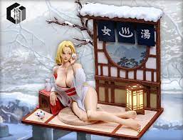 Hot Springs Series 002 Tsunade with LED - Naruto Resin Statue - MoHe  Studios [Pre-Order]